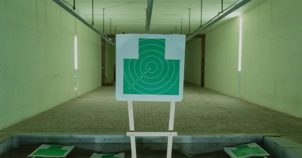 Which Indoor Shooting Ranges Allow Green Tip Ammunition?